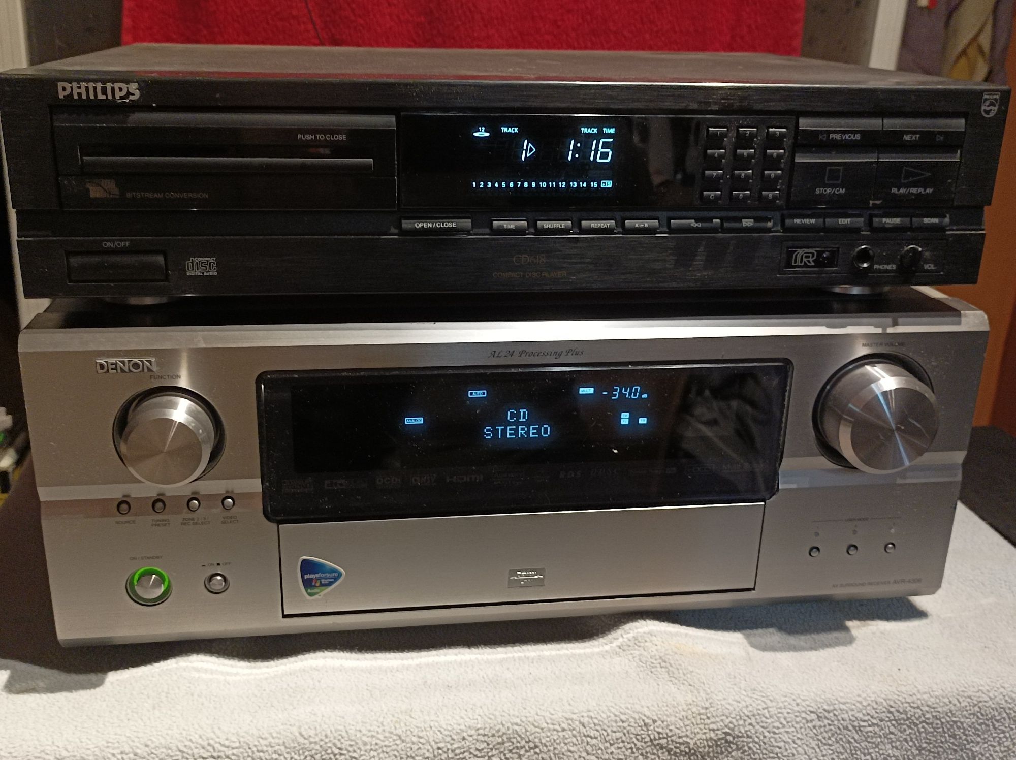 Potężny! Amplituner/kino Denon AVR-4306. Tanio!