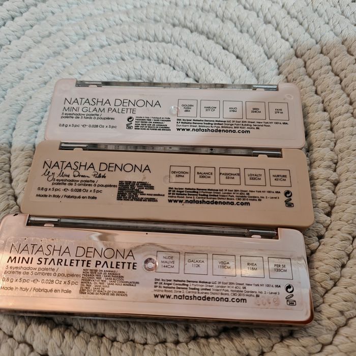 3 x cienie do powiek NATASHA DENONA