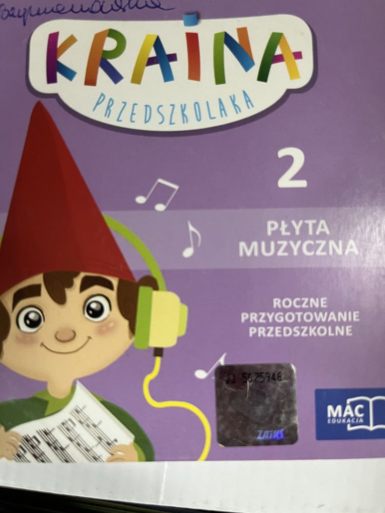 Płyty cd dla przedszkolaków