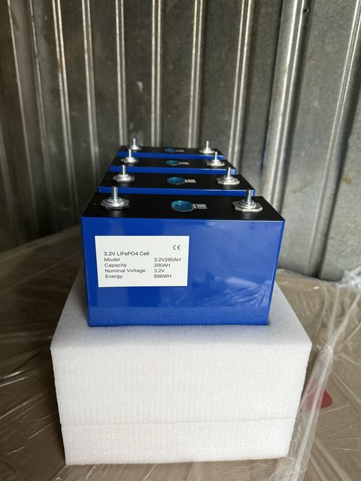 Eve 280  314  комірки  Grade A  Акумулятори eve  Еве 280  ячейки Д