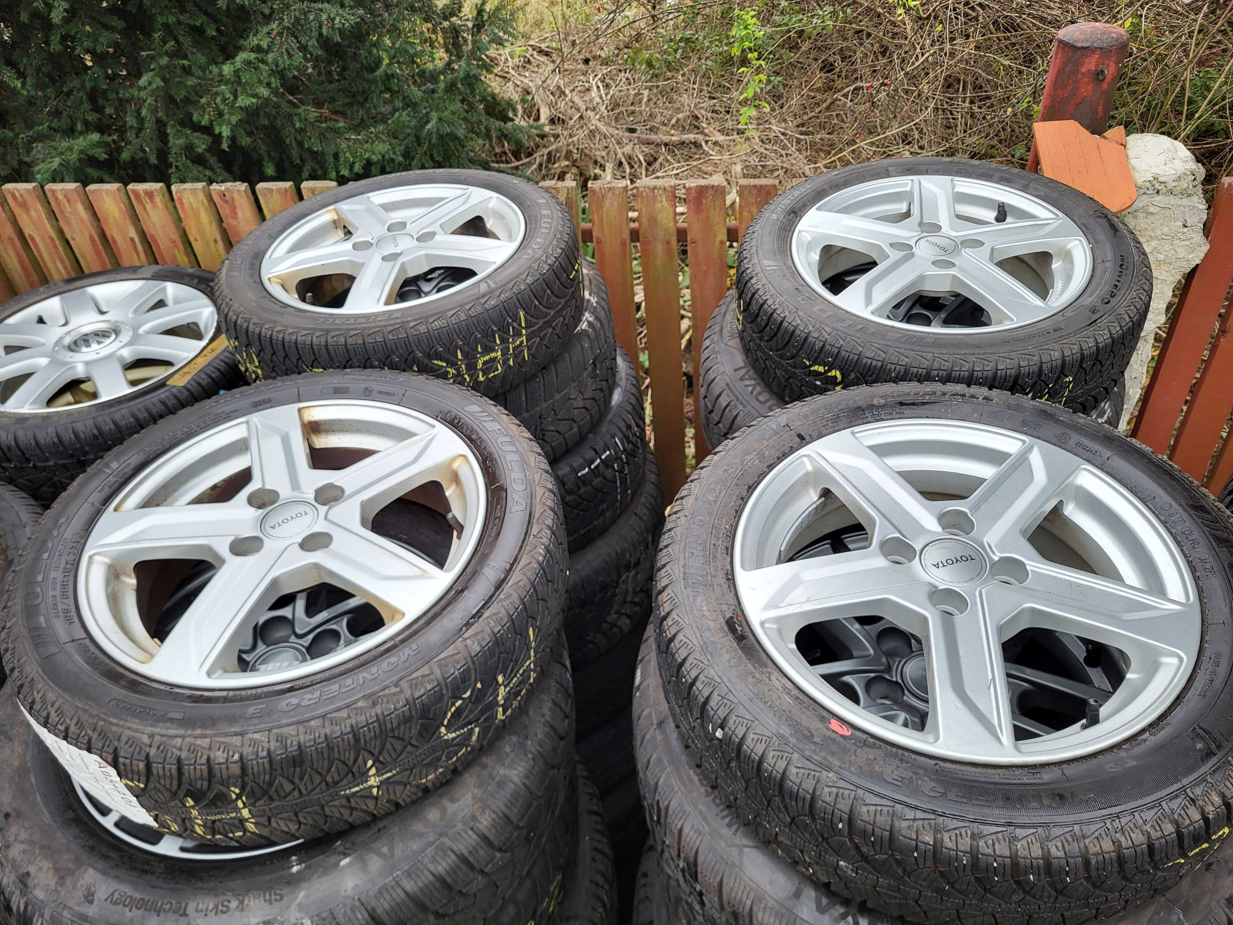 Felgi aluminiowe 15" 4x100 Toyota Aygo Citroen C1 Peugeot 107 108