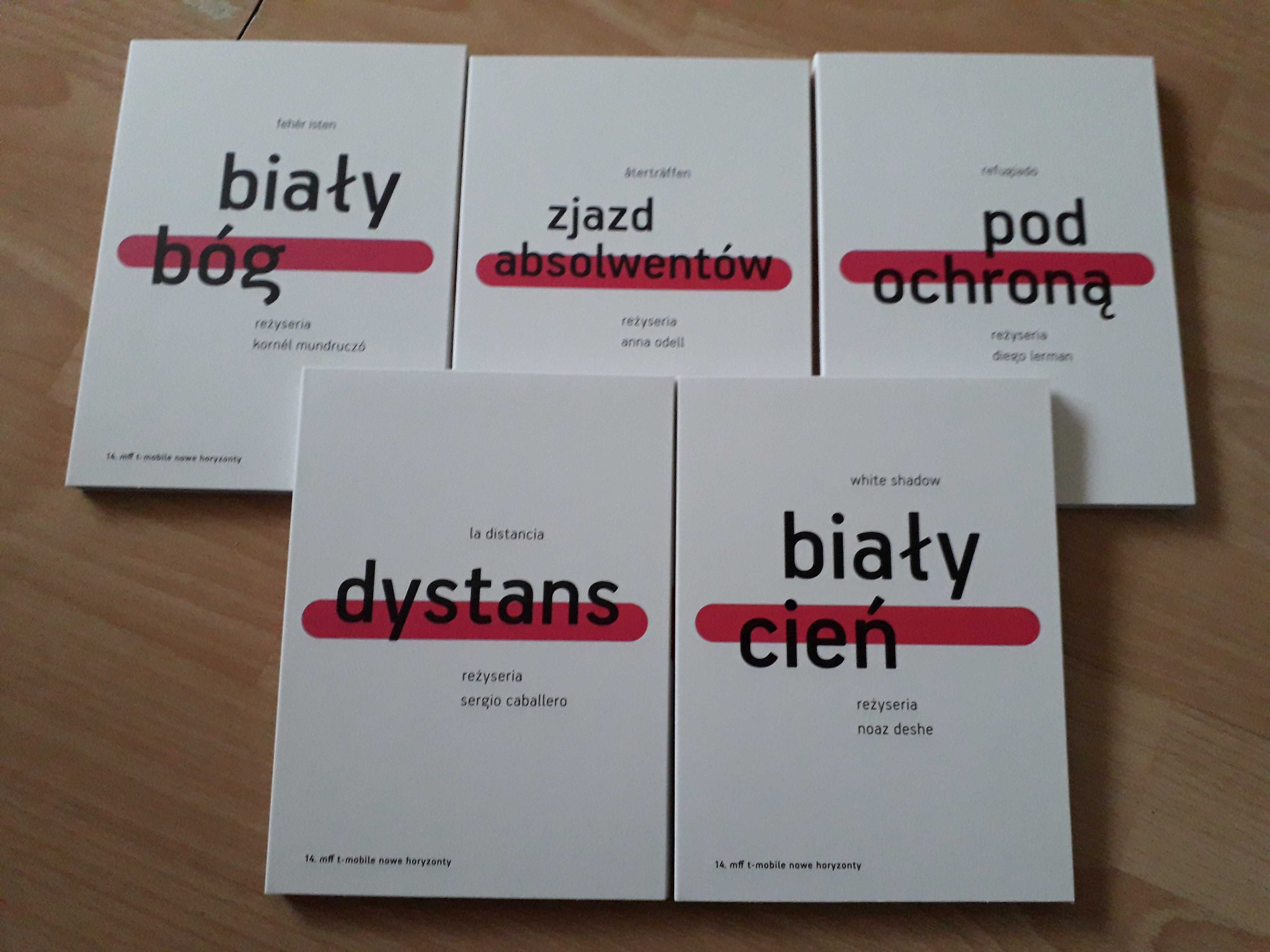 Era Nowe Horyzonty 5 dvd Biały Bóg  Dystans Pod ochroną