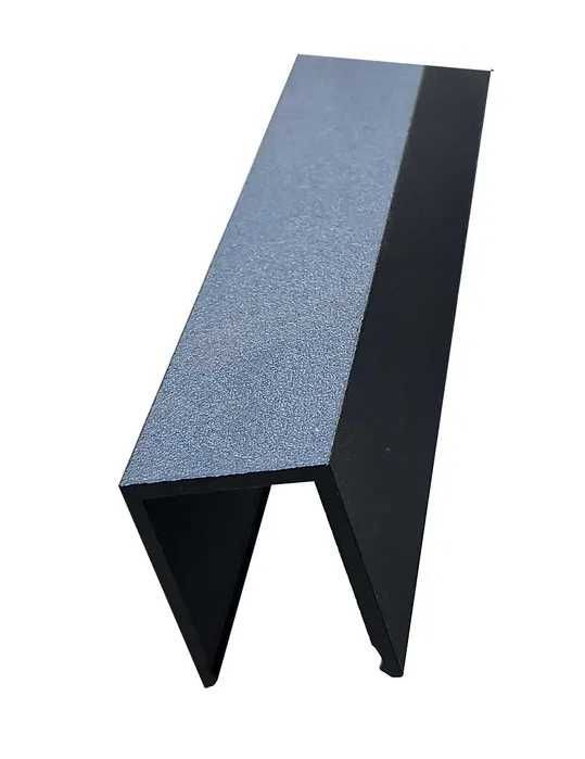 Ceownik aluminiowy 30x23 mm – szerokość wewnętrzna 19 mm RAL 7016