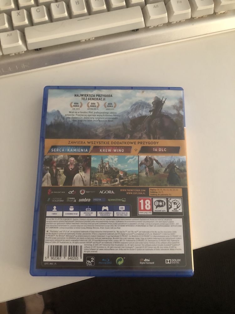 Wiedźmin 3 GOTY ps4 ps5
