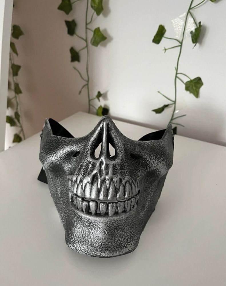 maska szkielet czaszka czacha na halloween karnawał impreze
