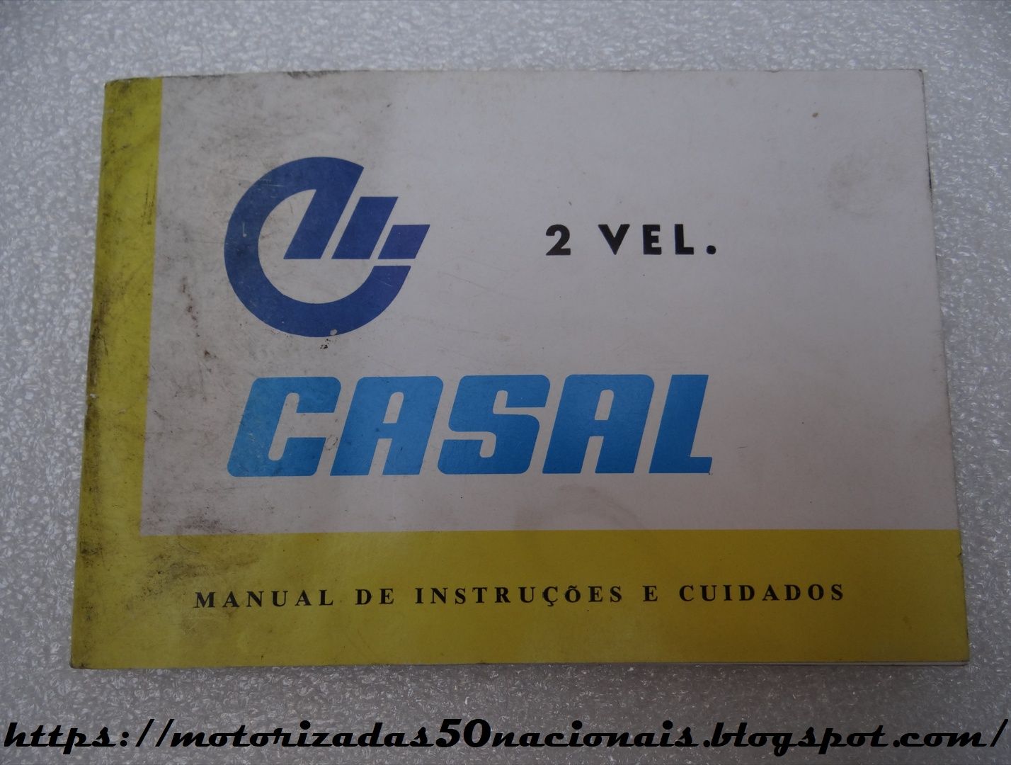 Manual de Instruções e Cuidados p/ Motores Casal de 2 Velocidades