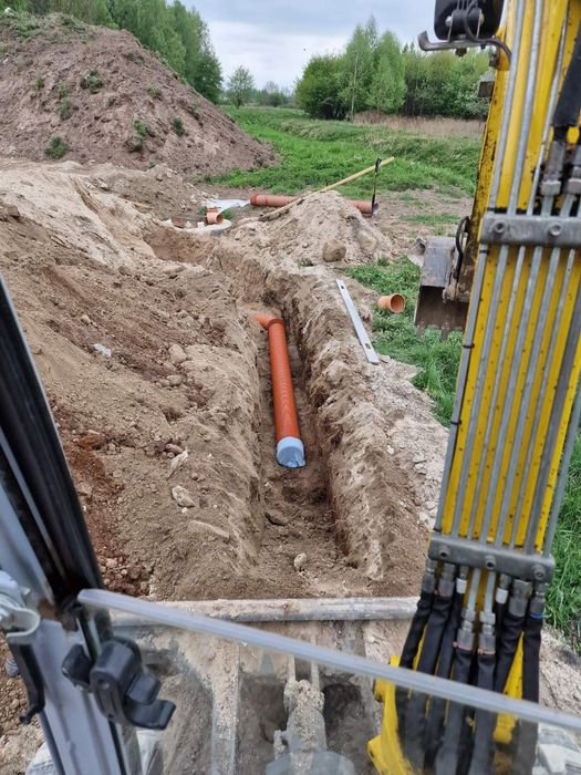 Usługi minikoparką