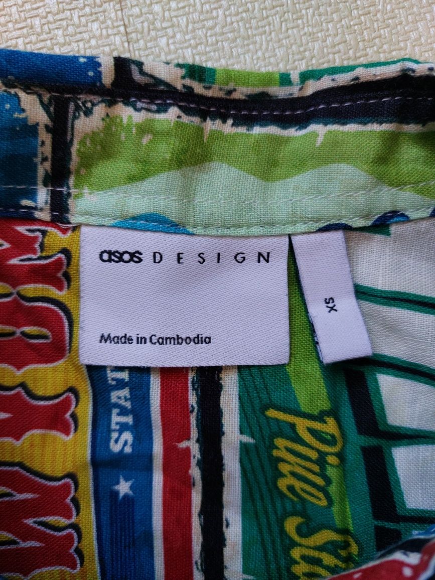 Сорочка Asos, Linen, оригінал