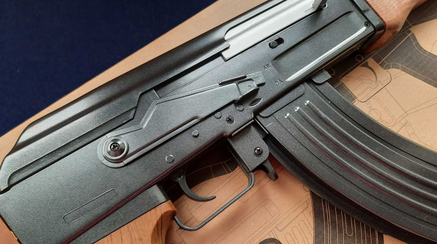 Автомат zm 93 дитячий +500 іграшковий ак47 від cyma новий игрушечный