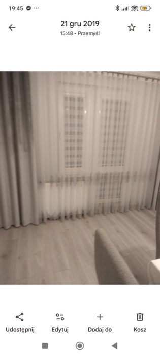 Firanki 3 sztuki białe