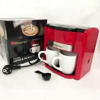 Кофеварка Domotec MS-0705 + 2 керамические чашки электрическая 500 Вт
