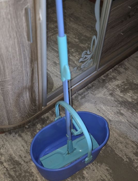 Набір для прибирання швабра+відро Spontex