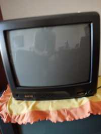 TV Sanyo a cores com comando