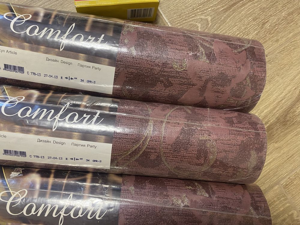 Шпалери миючі вінілові на пареровій основі “Comfort”