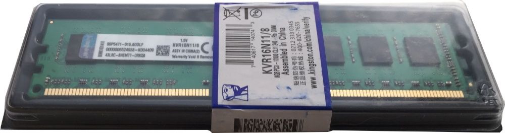 DDR3 8GB 1600 Mhz Kingston PC3-12800! Распродажа!