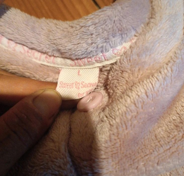 Pijamas polares, rosa e azul