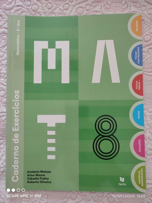 Cadernos de atividades do 7 e 8 ano