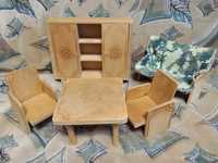 Мебель деревянная кукольная игрушка ссср