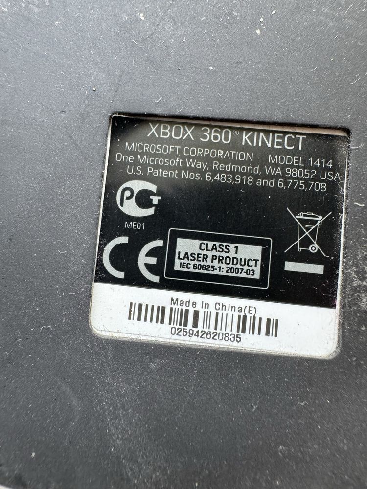 Kinect Sensor Biały Xbox 360 Xbox360 White Limitowany + Gra Adventures