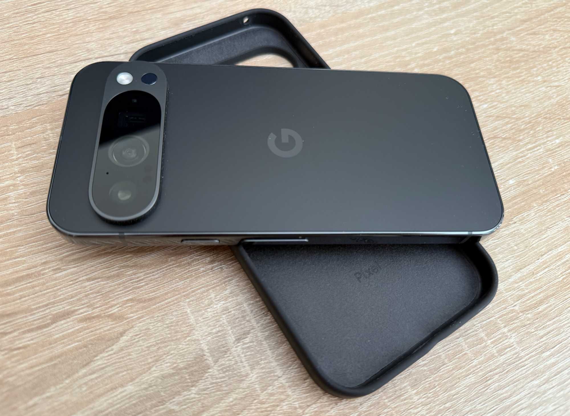 Google Pixel 9 Pro Obsidiana 256 GB novo, capa, película e garantia