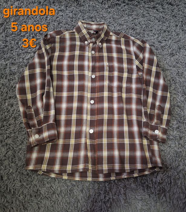 Camisa menino 5 anos