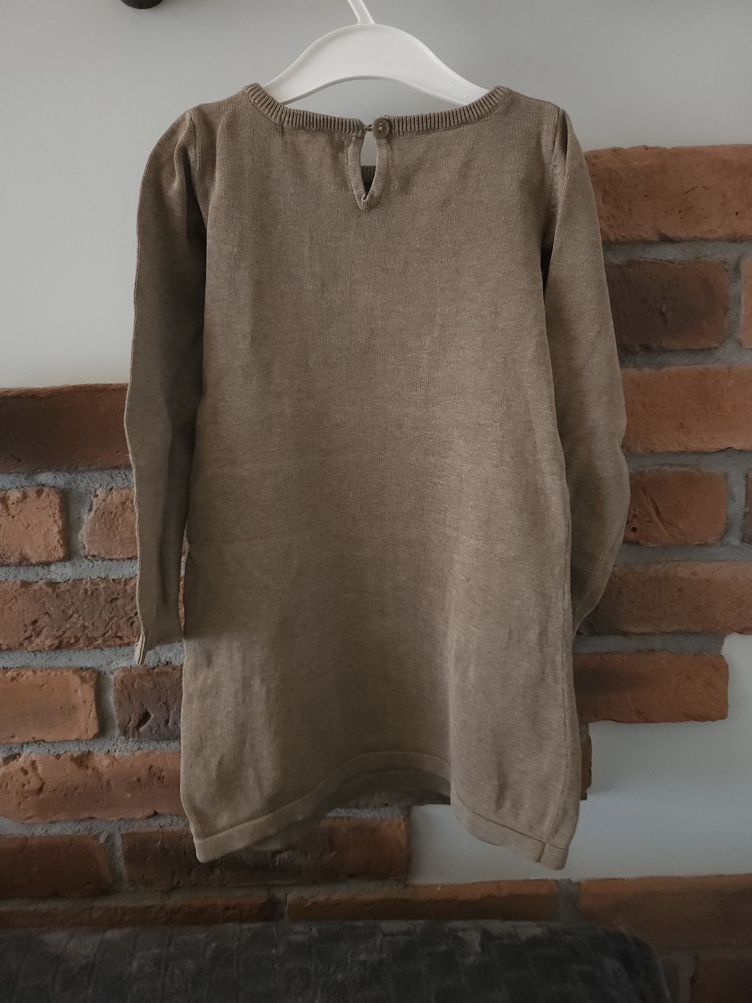 Sukienka sweterkowa h&m 98/104