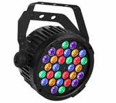 Reflektor Mocny PAR LED 30 x 3W RGBWA+UV Strobo Mix kolor DMX + Pilot