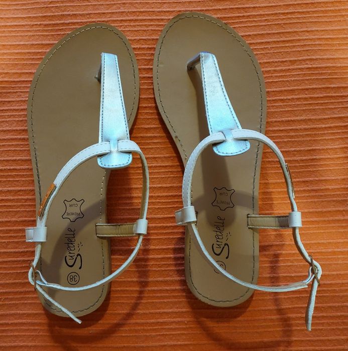 Sandálias Rasas, T38