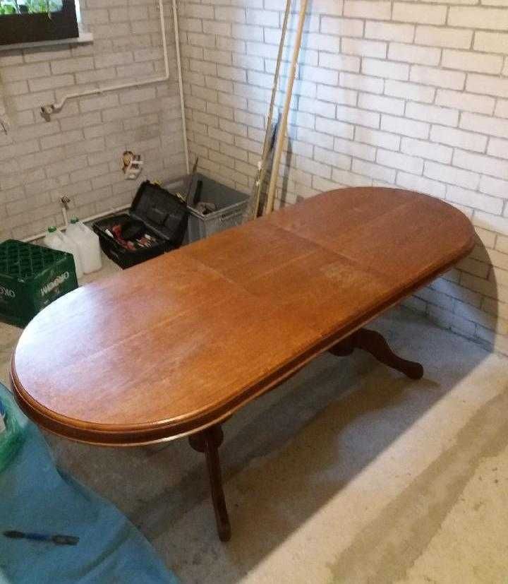 Stół drewniany rozkładany ława drewno