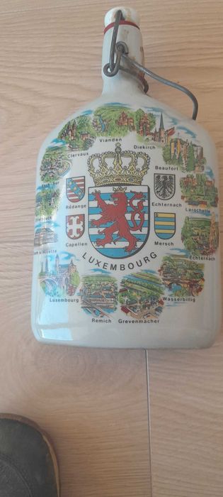 Garrafa coleção do Luxemburgo