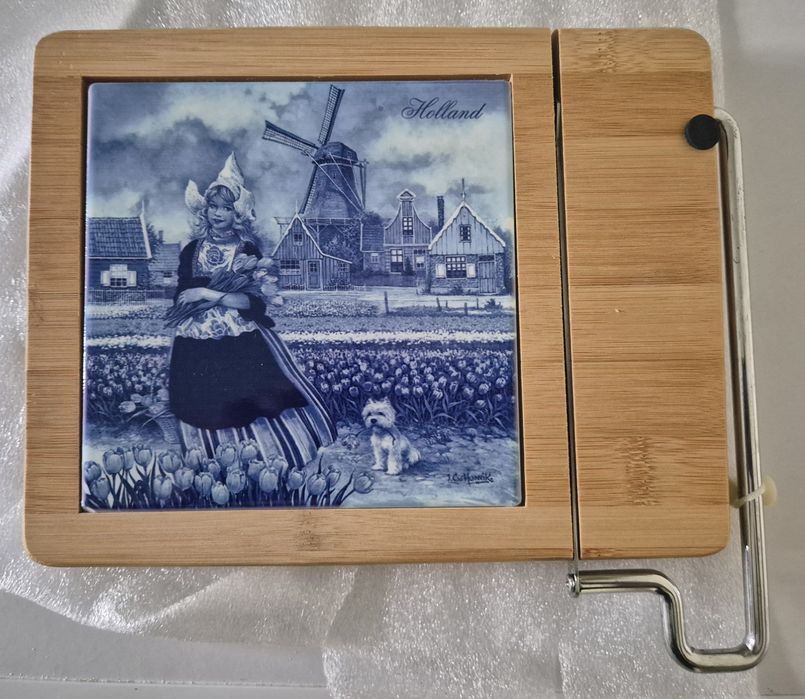 Tábua corte queijo c azulejo