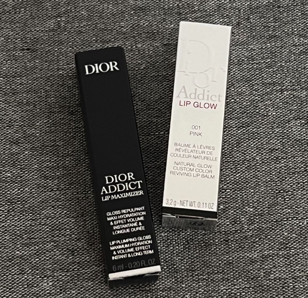 Бальзам та блиск Dior Glow/Lip Maximizer 001 pink