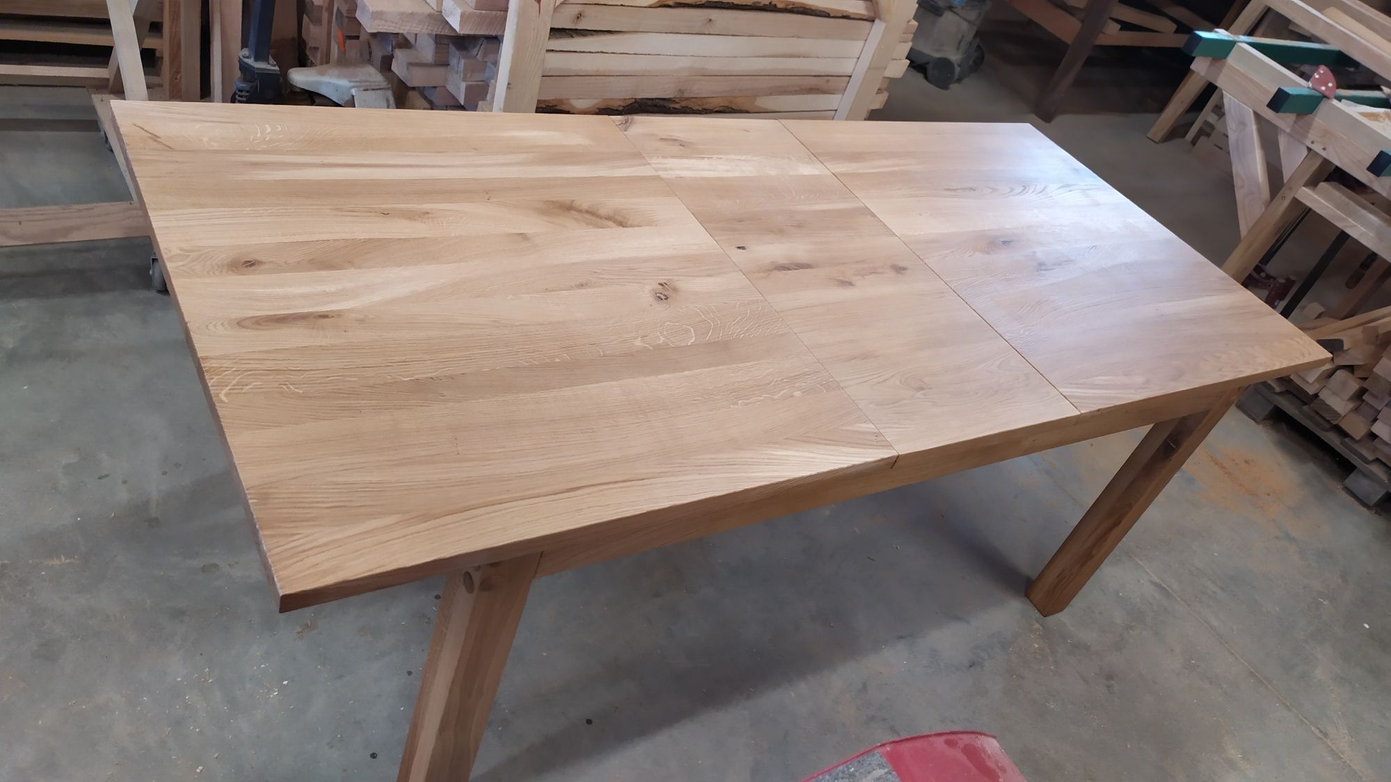 Stół dębowy dla Ciebie- rozkładany z litego drewna. 160/200x90