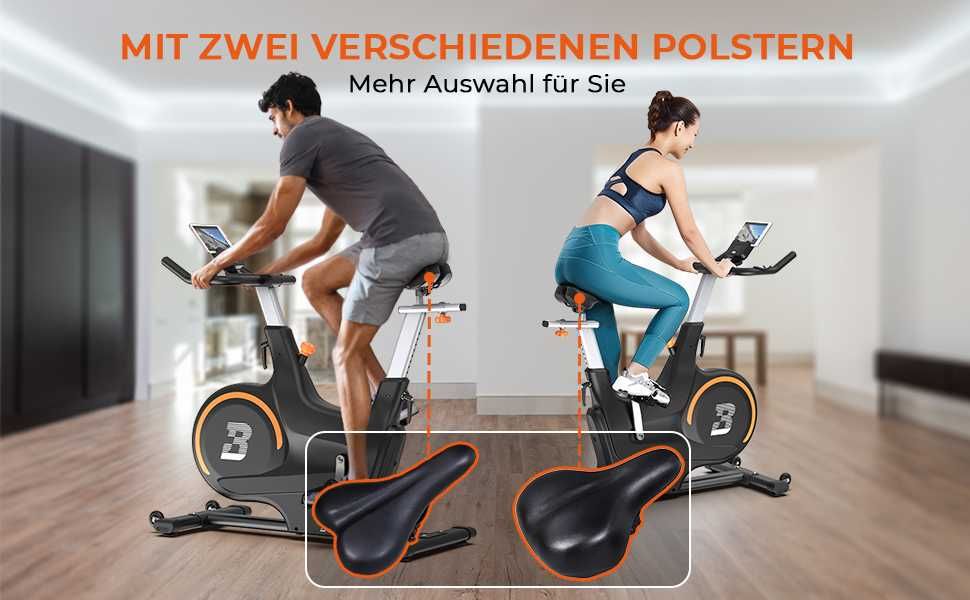 Rower treningowy 160 kg z oporem magnetycznym - Bonvork PROFESJONALNY