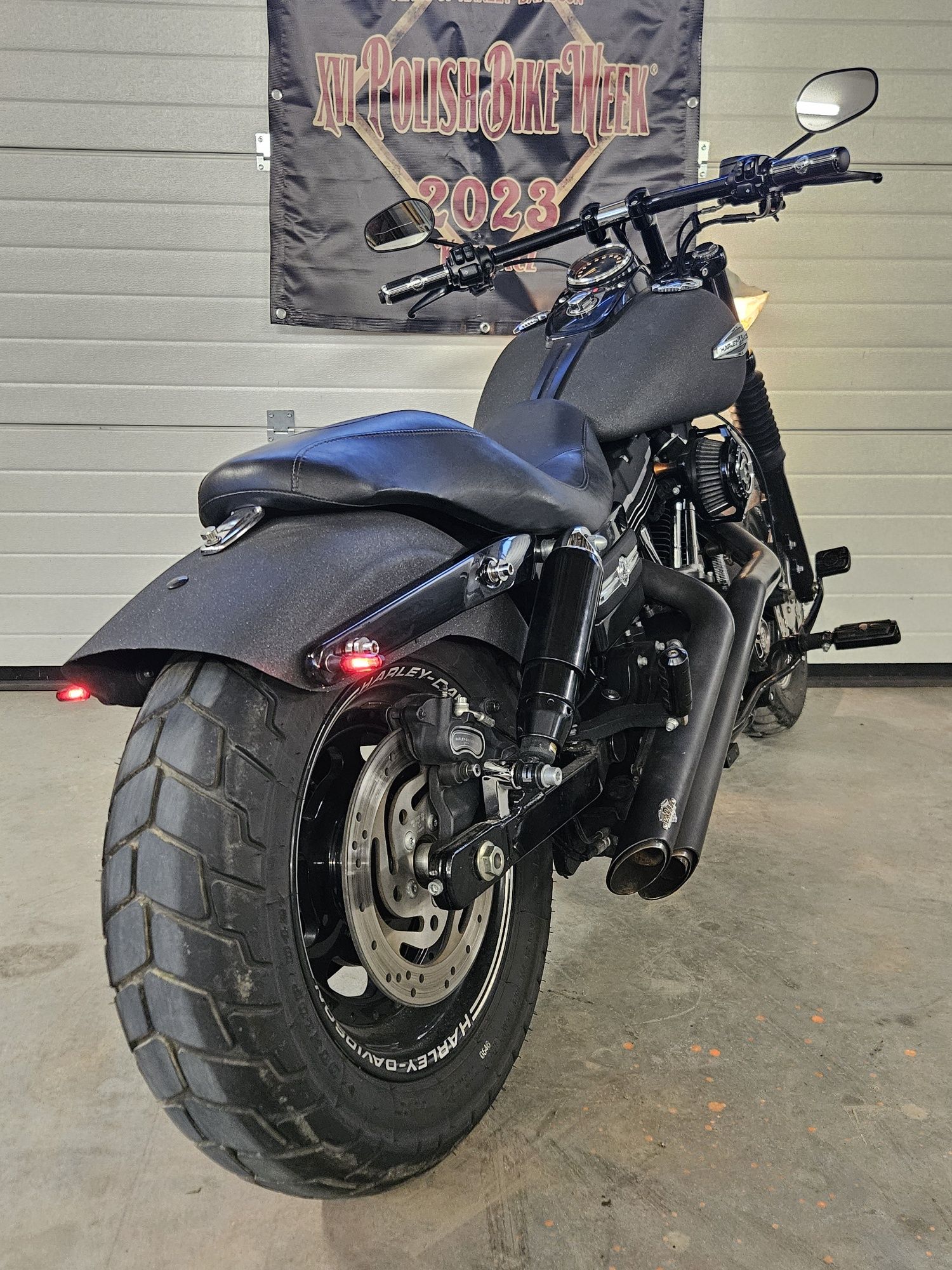 Piękny Harley Davidson FAT BOB