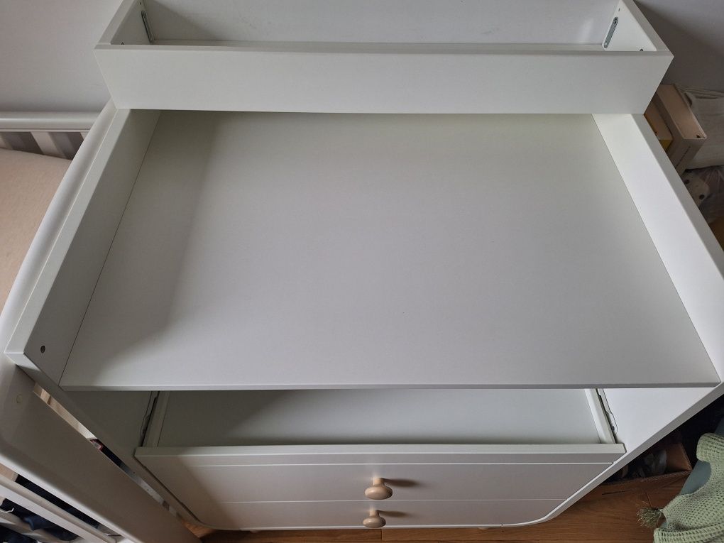 Komoda myllra, myrlla, biała, niemowlęca, Ikea