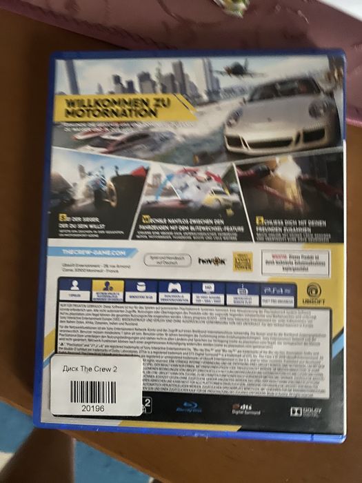 Продам гру на Ps4 the crew2