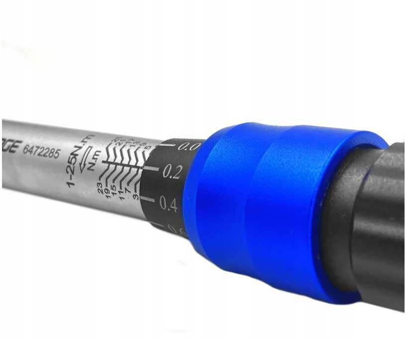 Динамометричний ключ Forsage двухсторонній 1/4" 1-25 Нм Сертифікат