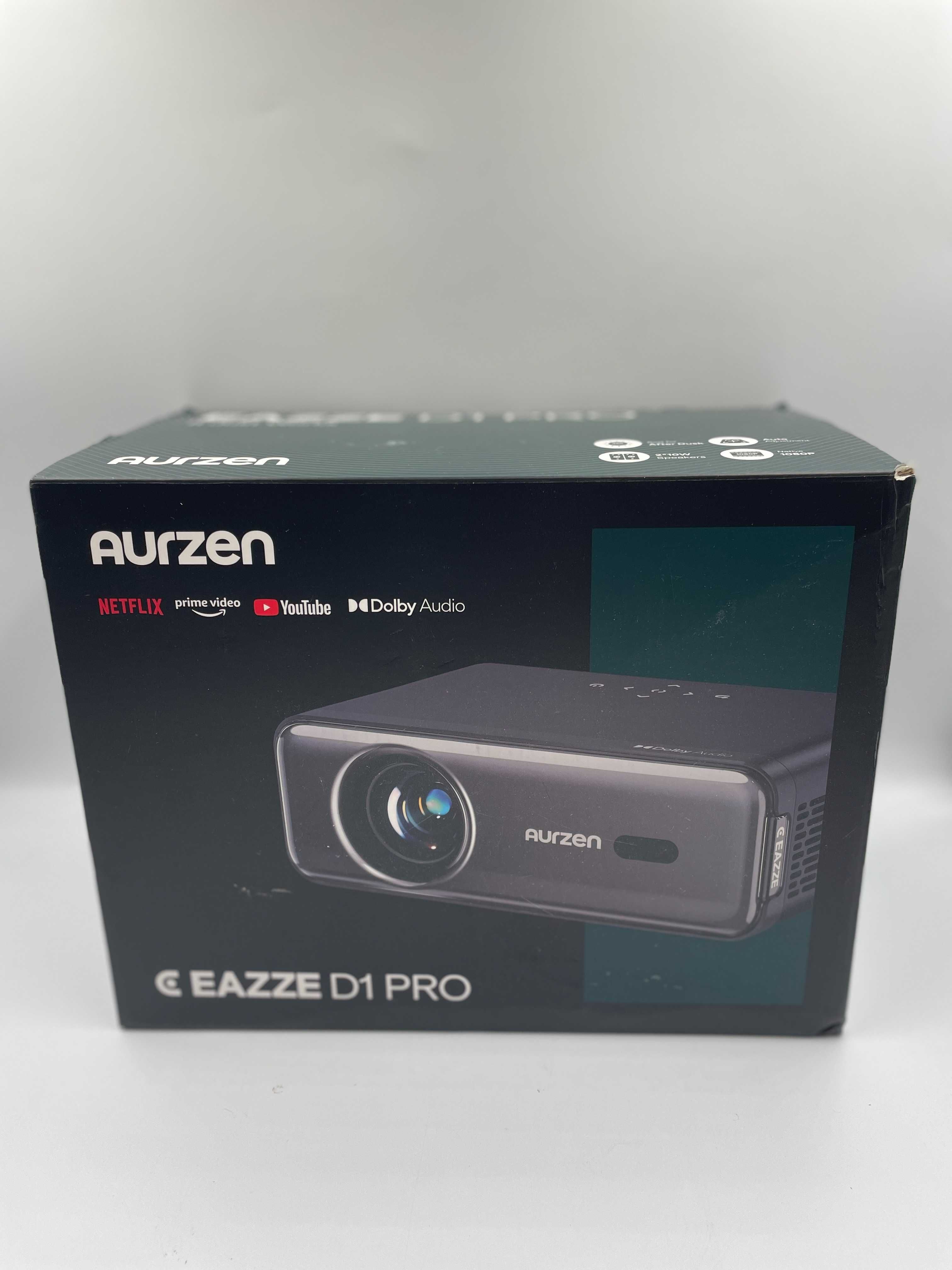 Inteligentny projektor D1 Pro z DoIby Audio i obsługą 4K, Full HD