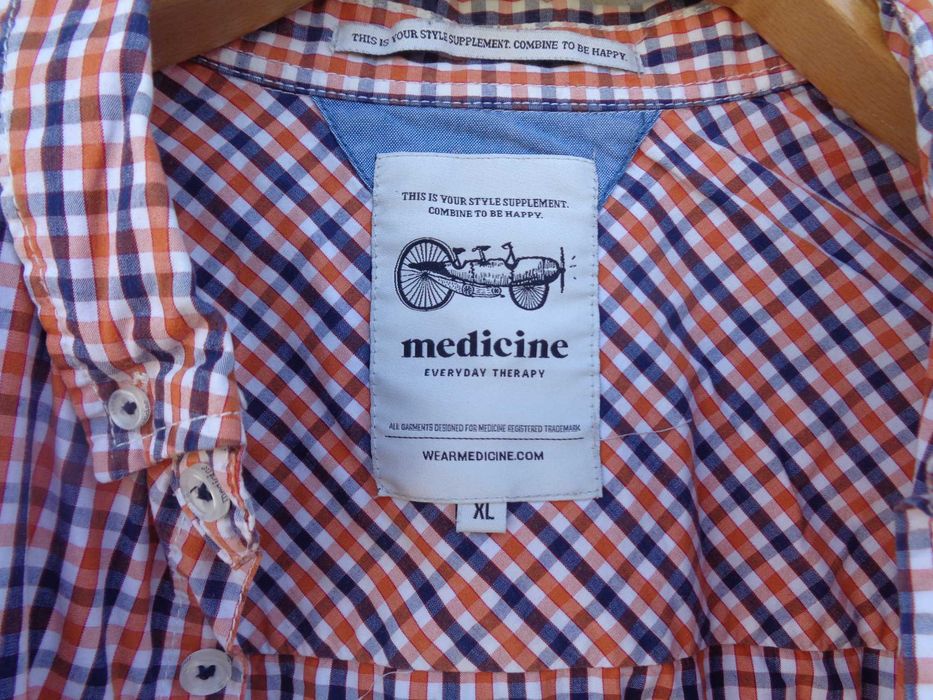 Koszula męska - medecine - rozm. XL - 100 % bawełna