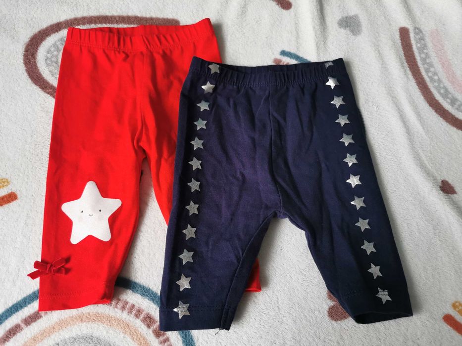 Legginsy niemowlęce r. 56-62