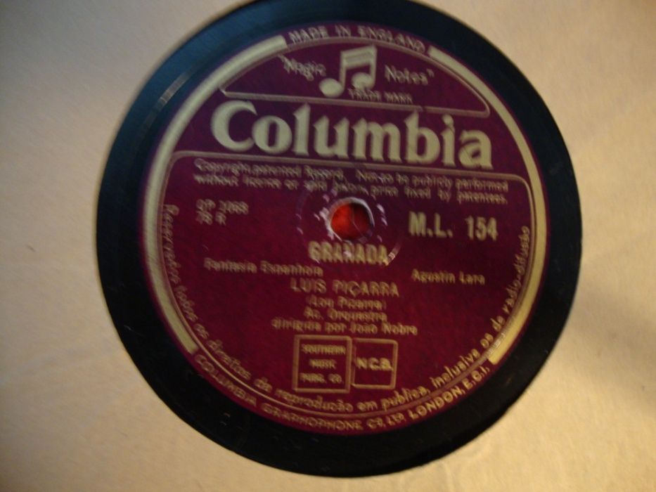 discos 78 r/m gramofone