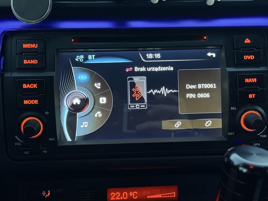 Radio BMW E46 2din | Dotykowy ekran / Bluetooth