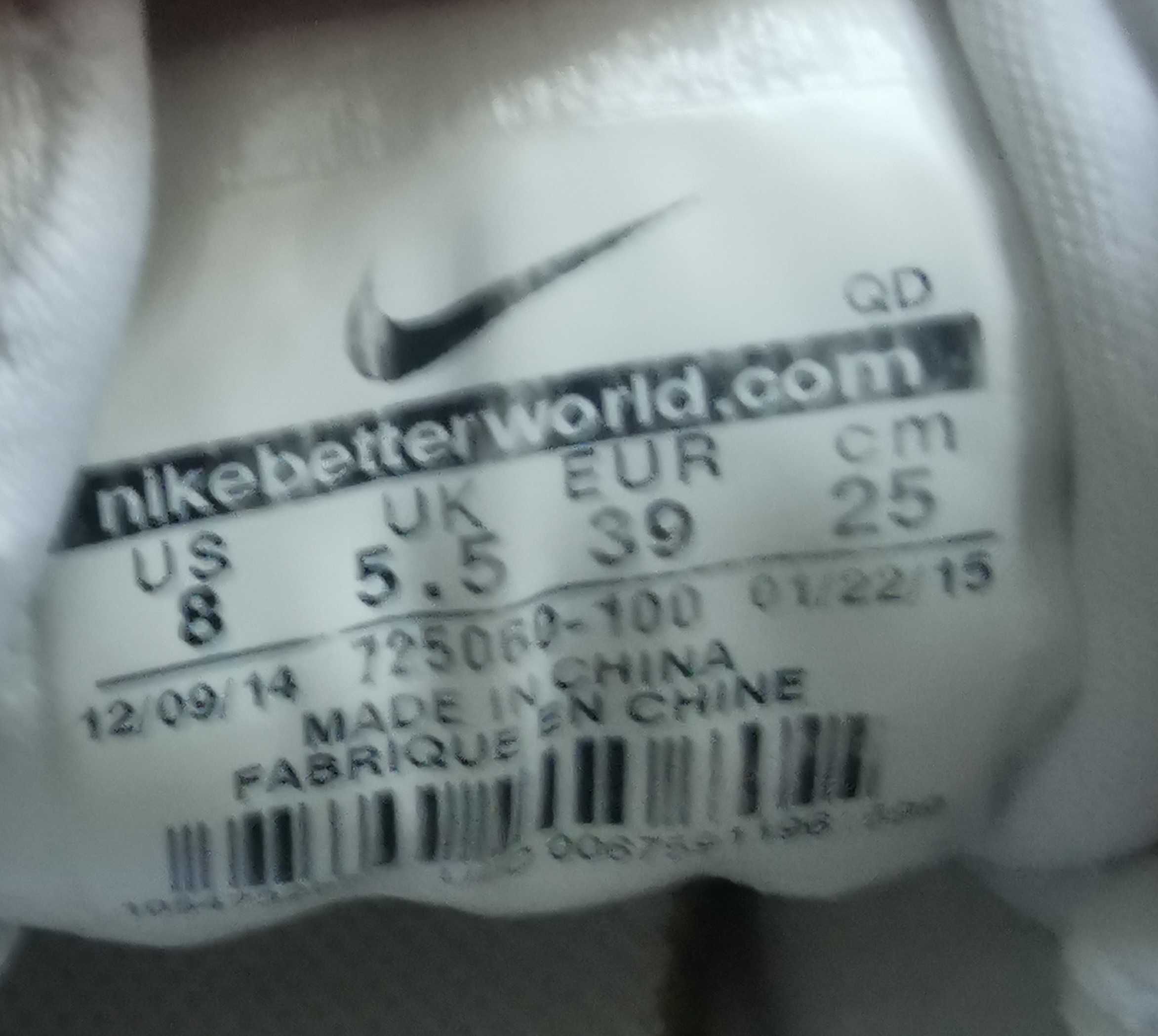 Nike adidasy sportowe damskie wygodne lekkie ORYGINALNE 39/25,5 cm