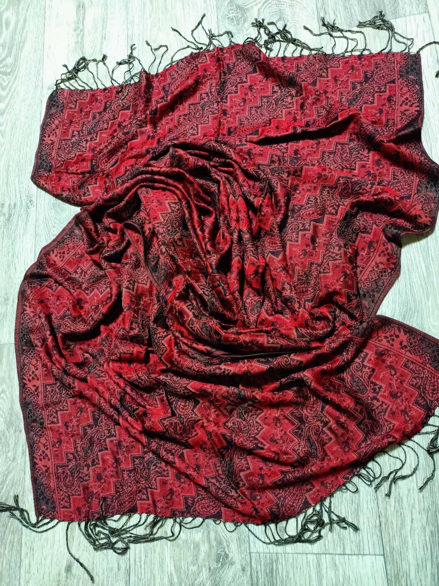 Палантин шарф 70 см на 175 см 100% вискоза