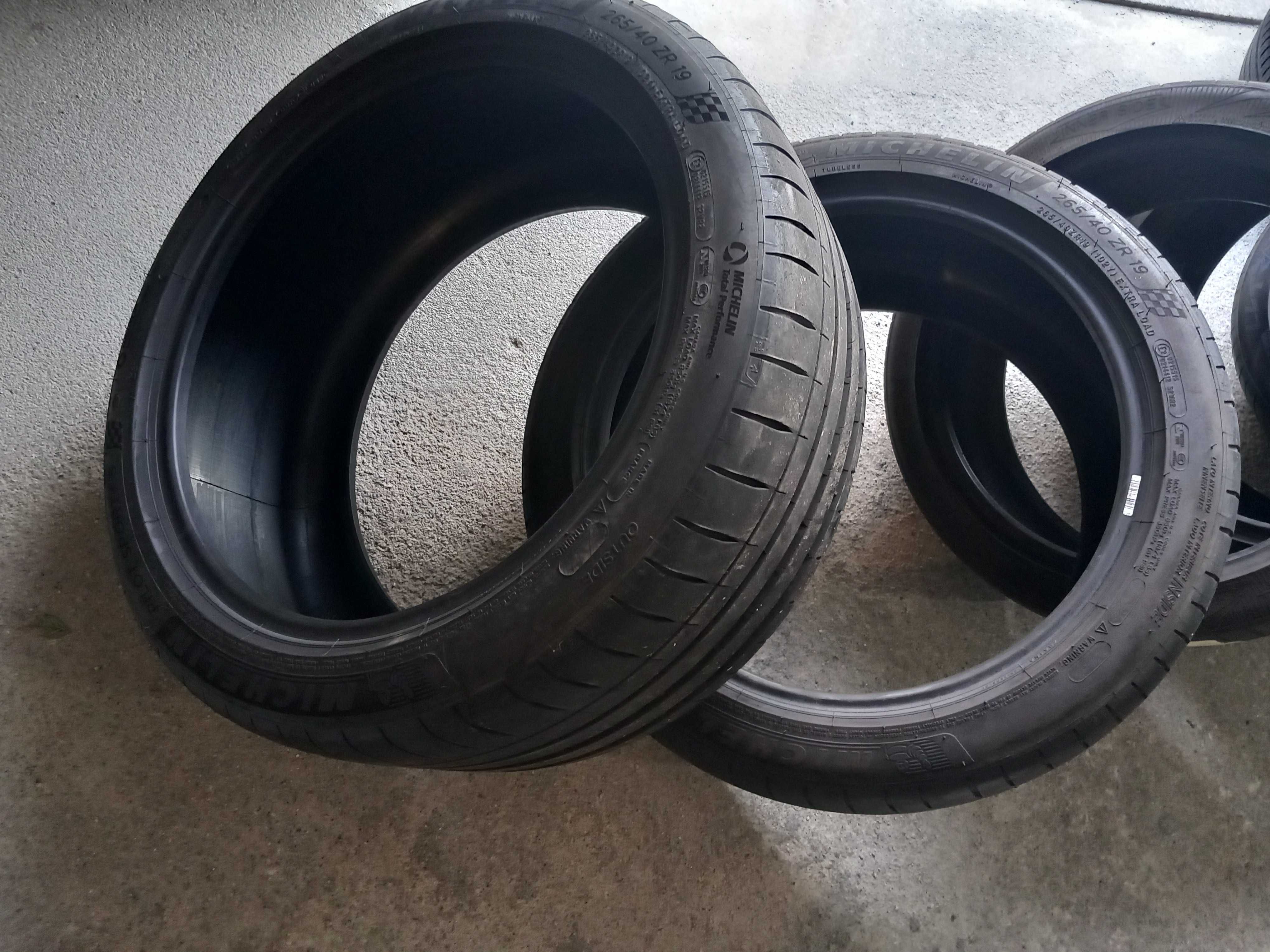 2 pneus 265/40R19 Michelin