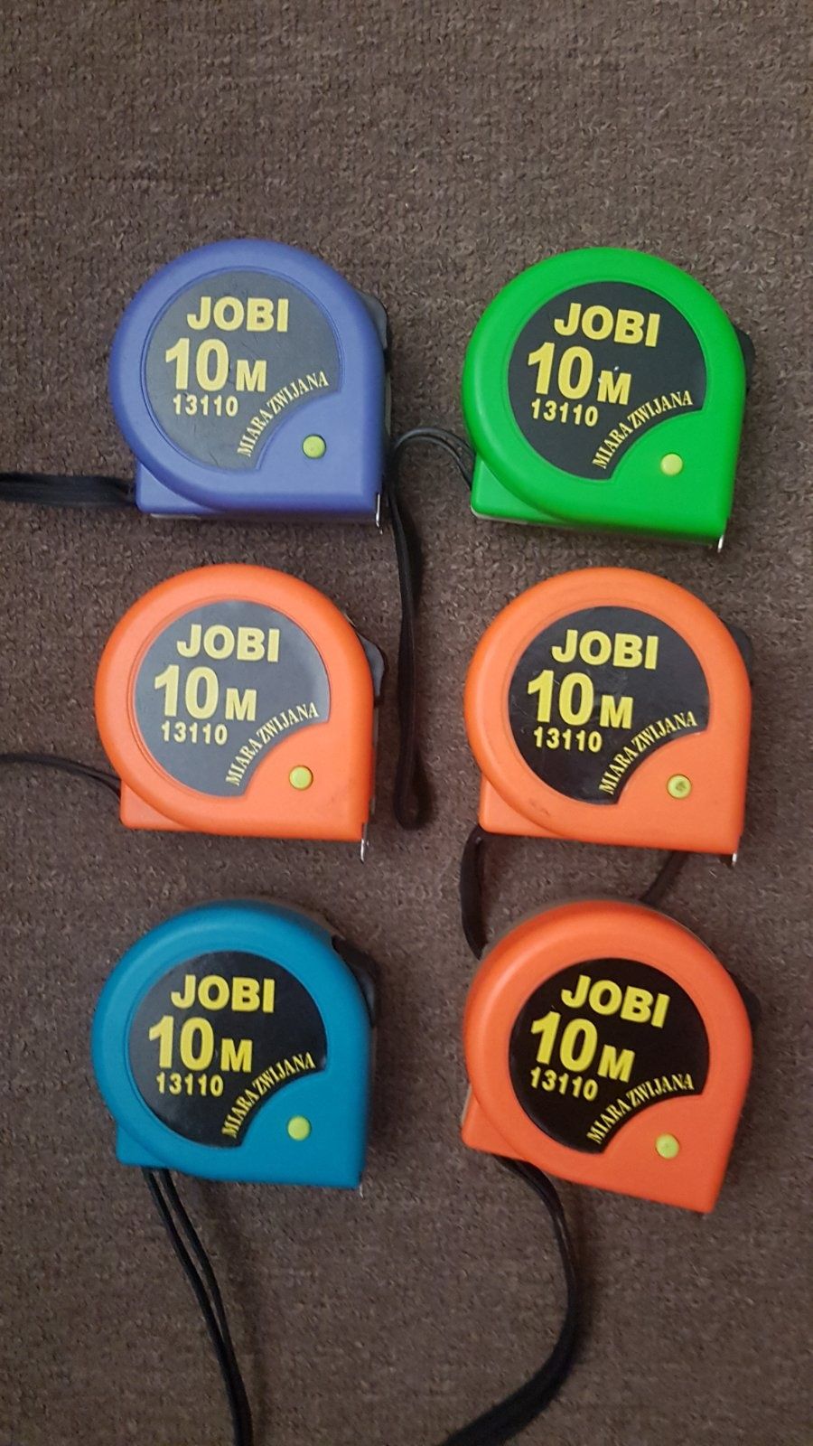 Рулетка вимірювань 5м jobi