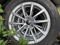 Koła OEM 17 VW Skoda Seat VW 225/60r17 5x112 7,5x17 ET36 Bridgestone