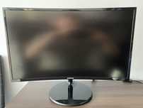 Monitor Samsung 27 cali zakrzywiony ekran.