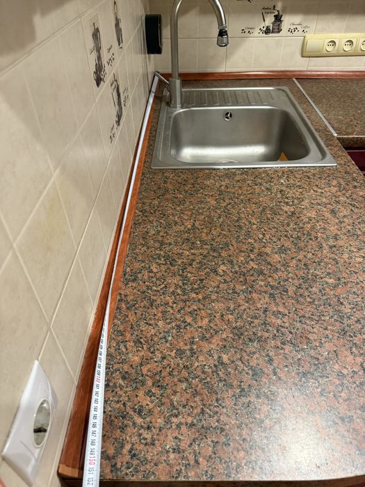 Кухня кутова б,у ,після реставрації. З гранітним єлементом